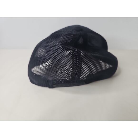 Columbia Mesh Snapback Hat Adult Black Sportswear Outdoor Quick Dry Trucker Cap - Picture 10 of 15